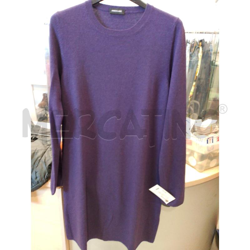VESTITO DONNA ANNECLAIRE VIOLA TG 42 | Mercatino dell'Usato San giovanni teatino 1