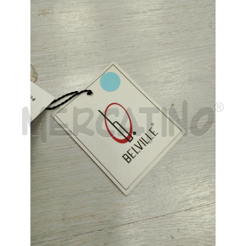 VESTITO DONNA BELVILLE BIANCO GRIGIO PERLINE | Mercatino dell'Usato San giovanni teatino 2