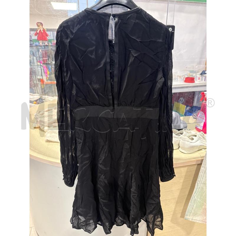 VESTITO DONNA CARL LAGERFIELD NERO ZIP CENTRALE  | Mercatino dell'Usato San giovanni teatino 2
