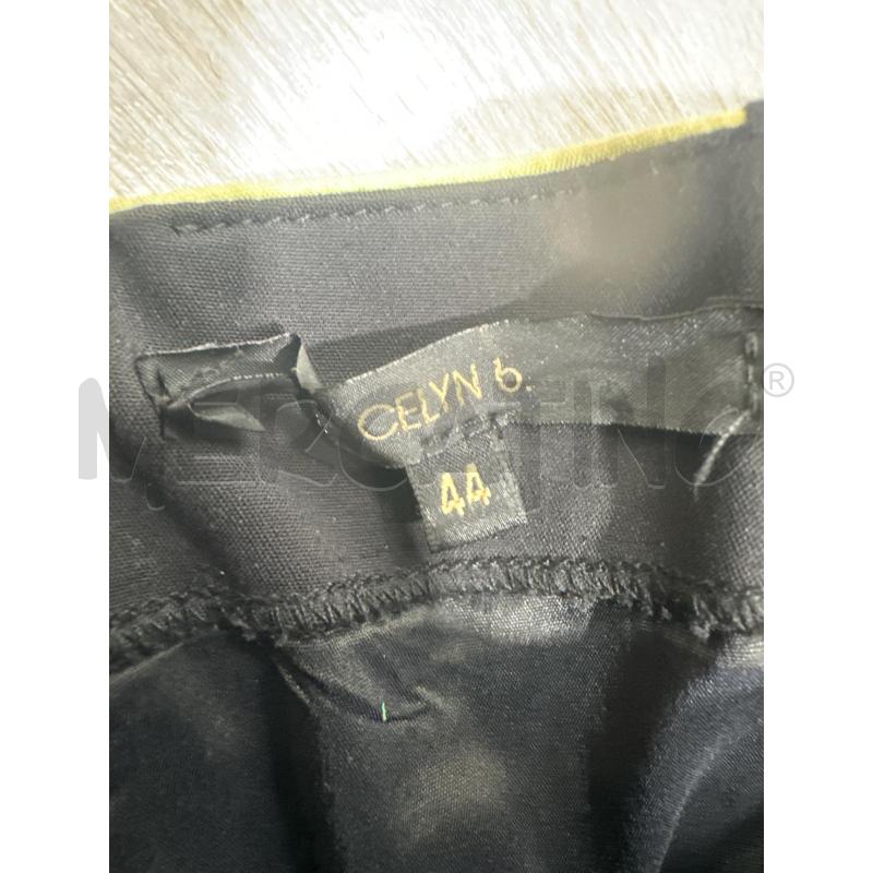 VESTITO DONNA CELYN B NERO GIALL CINTURINA BLU | Mercatino dell'Usato San giovanni teatino 3