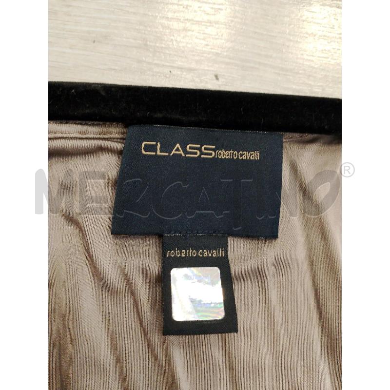 VESTITO DONNA CLASS ROBERTO CAVALLI ARANCIONE BIANCO BEIGE  | Mercatino dell'Usato San giovanni teatino 2