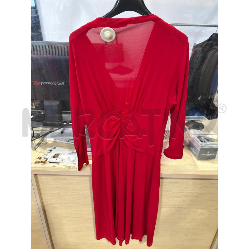 VESTITO DONNA COCCAPANI ROSSO DETT DORATO  | Mercatino dell'Usato San giovanni teatino 2