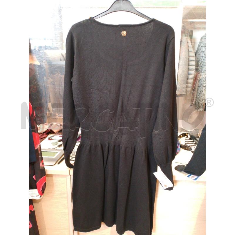 VESTITO DONNA DENNY ROSE NERO COLLO BRILLANTINI TG L  | Mercatino dell'Usato San giovanni teatino 4