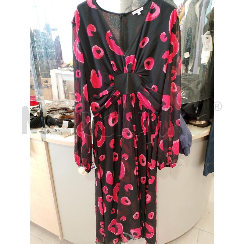VESTITO DONNA DENNY ROSE NERO ROSSO TG 46 | Mercatino dell'Usato San giovanni teatino 1