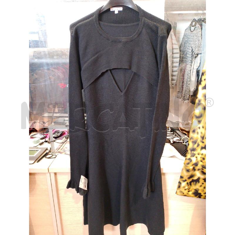 VESTITO DONNA DENNY ROSE NERO TG L | Mercatino dell'Usato San giovanni teatino 1