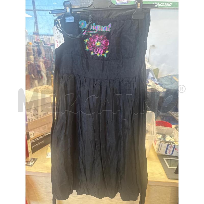 VESTITO DONNA DESIGUAL NERO FIORI | Mercatino dell'Usato San giovanni teatino 2