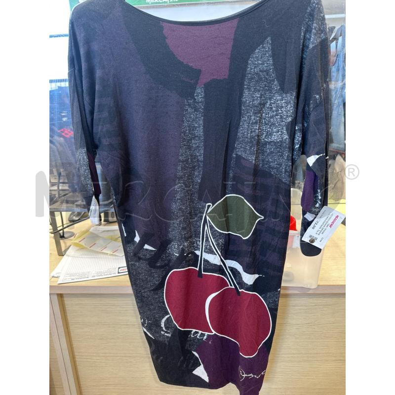 VESTITO DONNA DESIGUAL SCURO FANTASIA | Mercatino dell'Usato San giovanni teatino 1