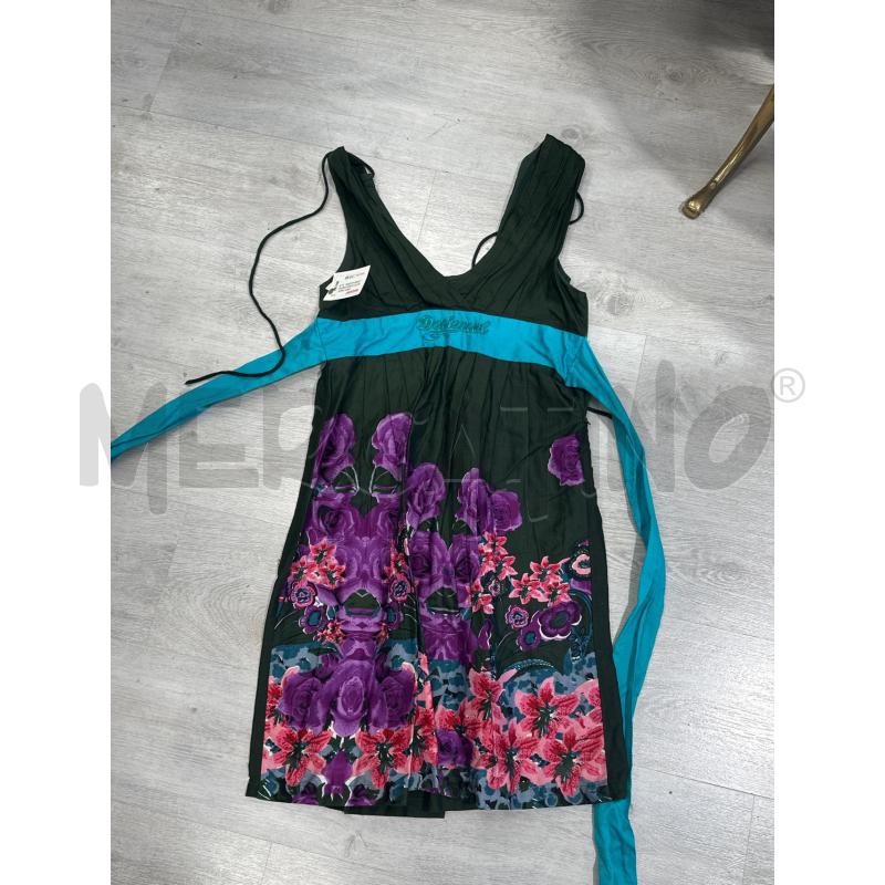 VESTITO DONNA DESIGUAL VERDE AZZURRA  | Mercatino dell'Usato San giovanni teatino 1