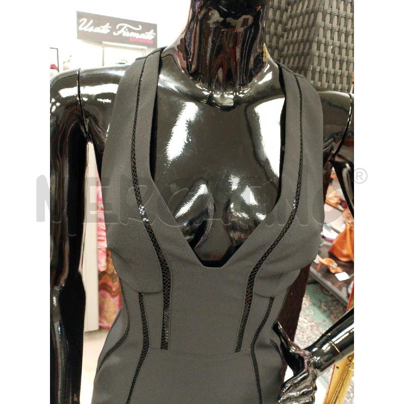 VESTITO DONNA ELISABETTA FRANCHI NERO DETT TRAFORATO | Mercatino dell'Usato San giovanni teatino 3