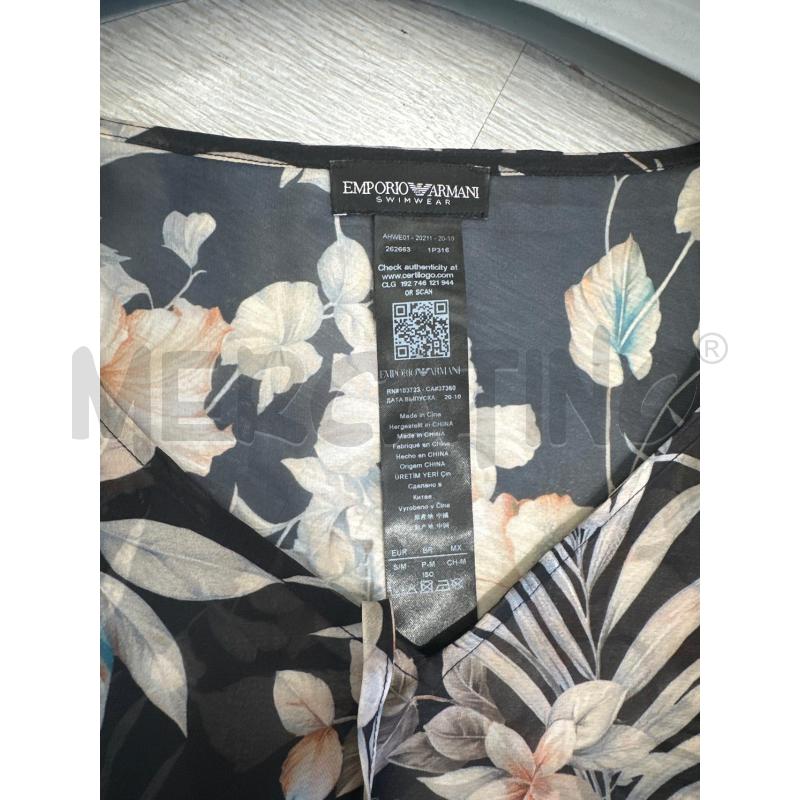 VESTITO DONNA EMPORIO ARMANI FLOREALE | Mercatino dell'Usato San giovanni teatino 2