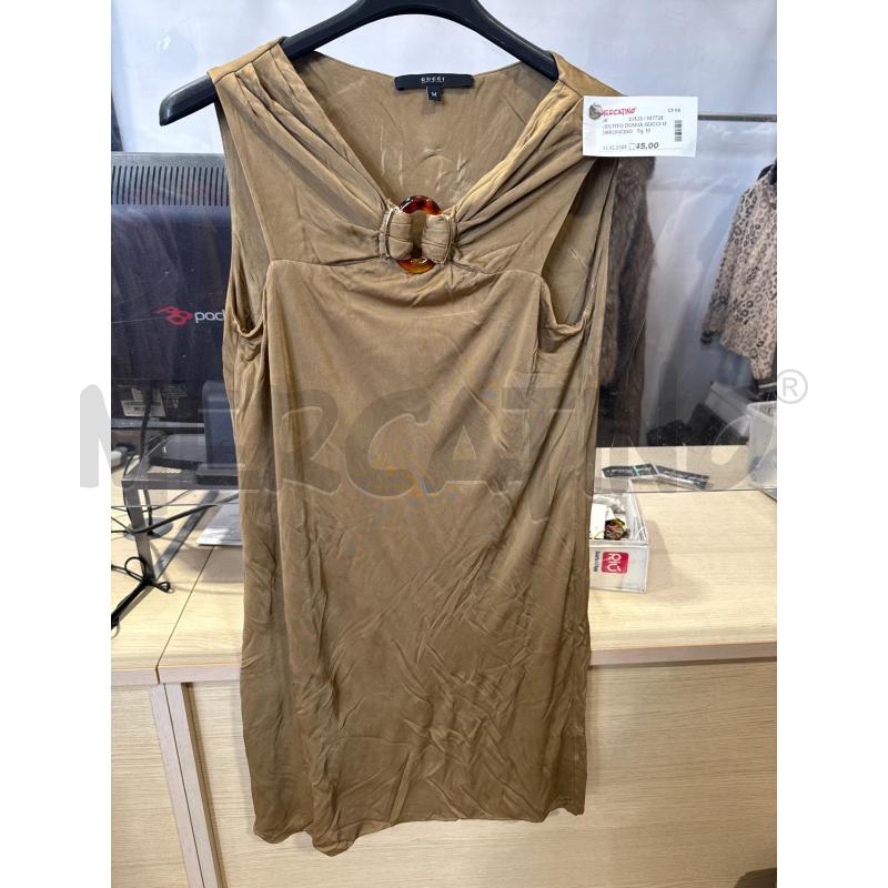 VESTITO DONNA GUCCI MARRONCINO  | Mercatino dell'Usato San giovanni teatino 1