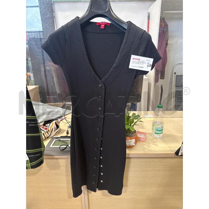VESTITO DONNA GUESS NERO COSTINE | Mercatino dell'Usato San giovanni teatino 1