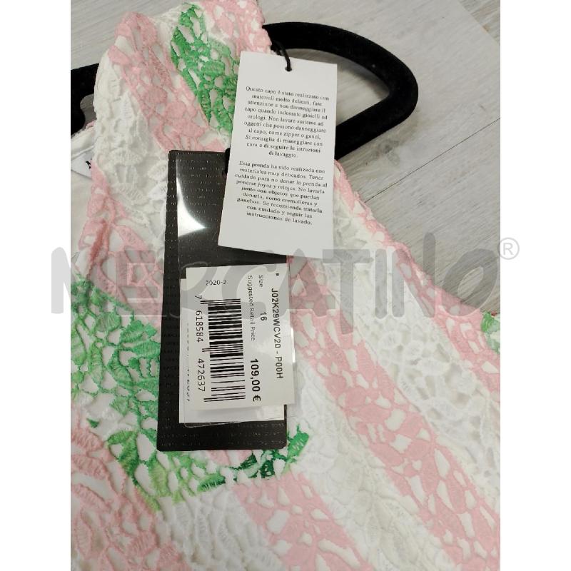 VESTITO DONNA GUESS ROSA BIANCO  | Mercatino dell'Usato San giovanni teatino 3
