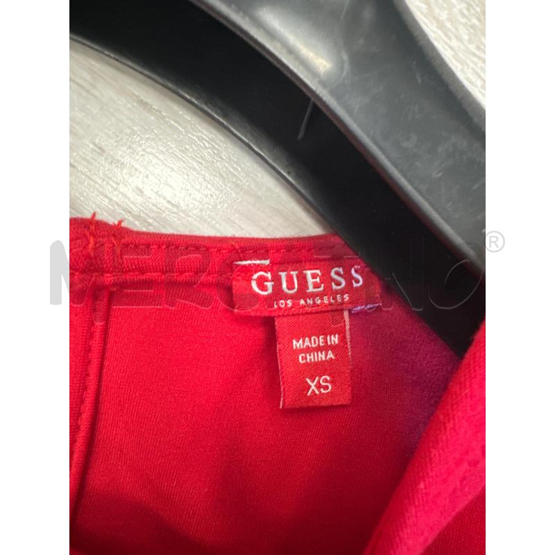 VESTITO DONNA GUESS ROSSO | Mercatino dell'Usato San giovanni teatino 2