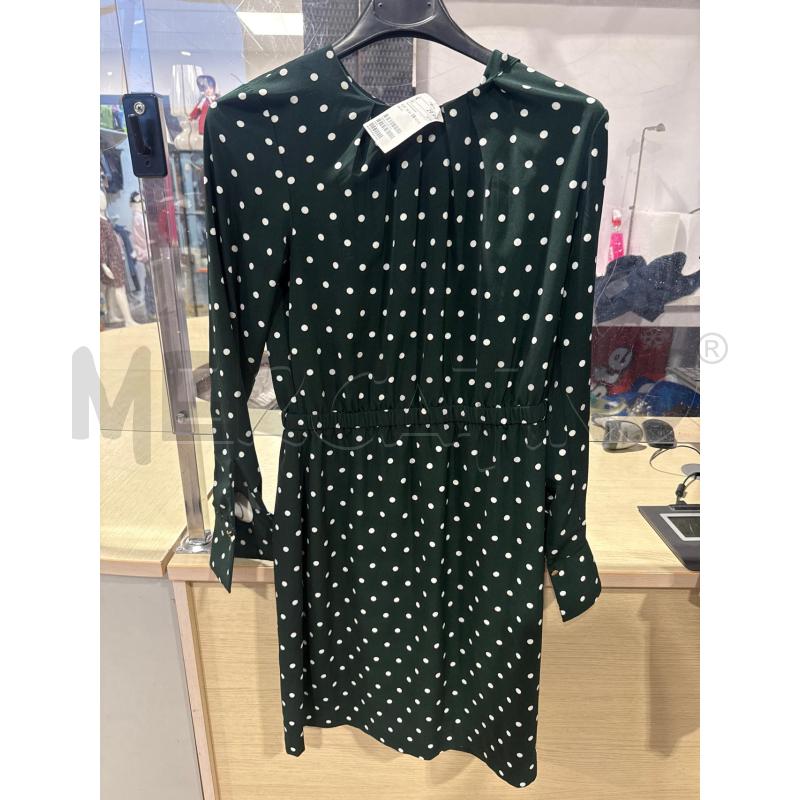 VESTITO DONNA H&M VERDE POIS  | Mercatino dell'Usato San giovanni teatino 1