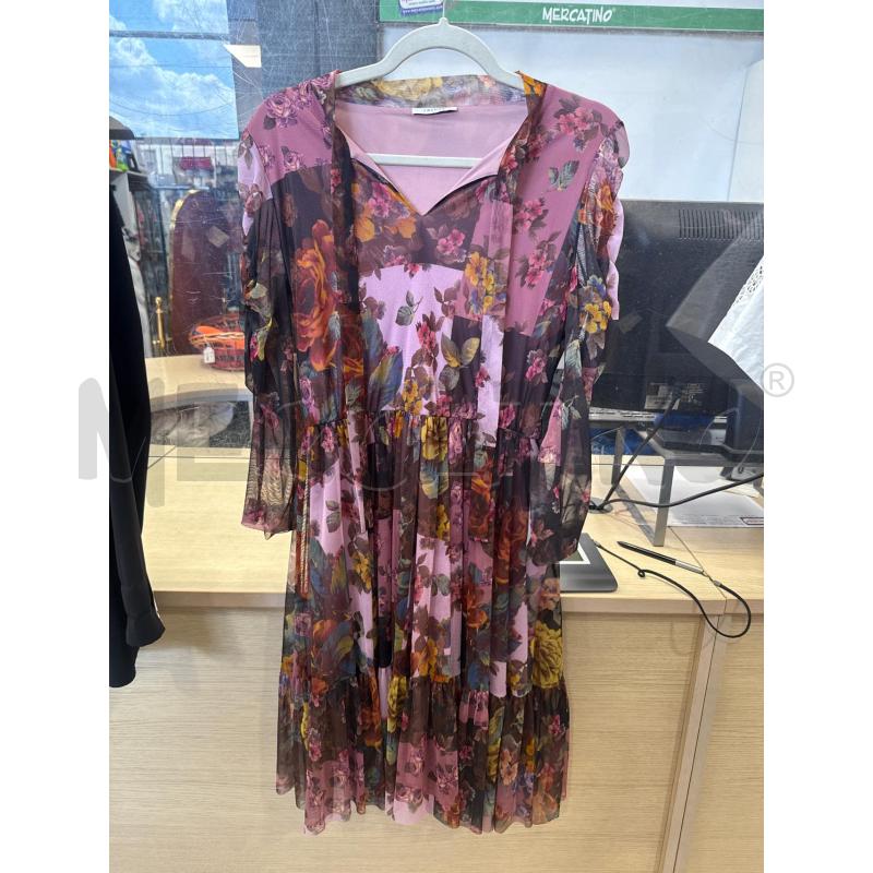 VESTITO DONNA IBLUES FLOREALE ROSA  | Mercatino dell'Usato San giovanni teatino 1