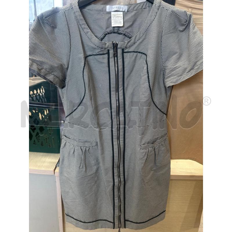 VESTITO DONNA INTREND BIANCO NERO SALE PEPE  | Mercatino dell'Usato San giovanni teatino 1