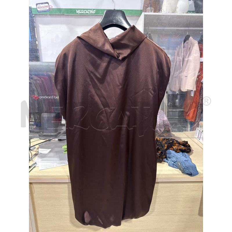 VESTITO DONNA JMC ATELLER MARRONE LUCIDO | Mercatino dell'Usato San giovanni teatino 2