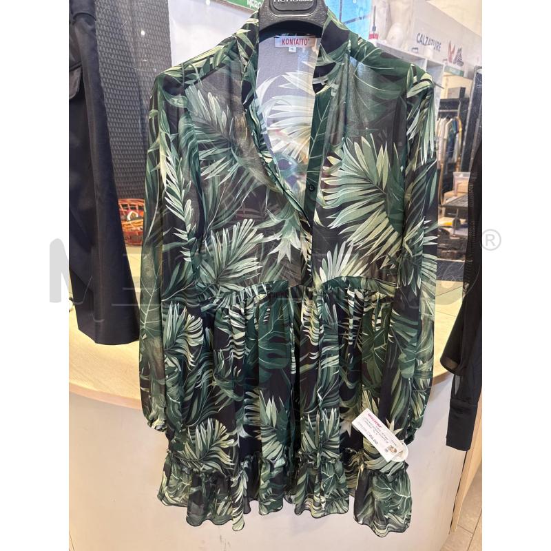 VESTITO DONNA KONTATTO JUNGLE  | Mercatino dell'Usato San giovanni teatino 1