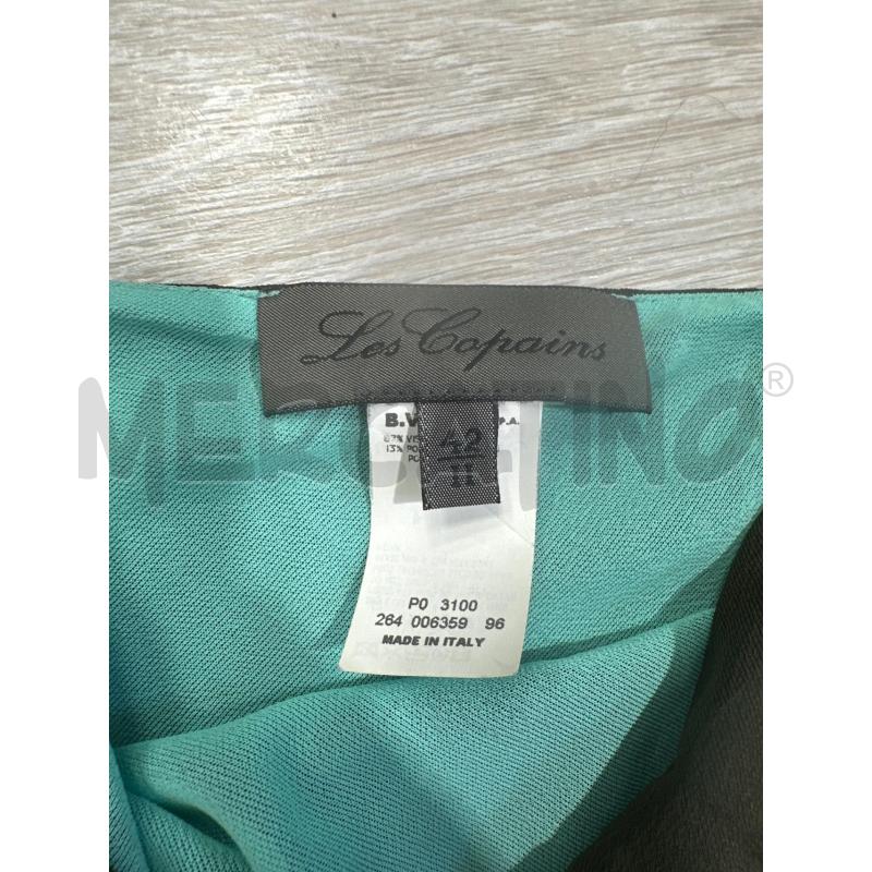 VESTITO DONNA LES COPAINS AZZURRO VERDONE VELATO LUNGO  | Mercatino dell'Usato San giovanni teatino 2