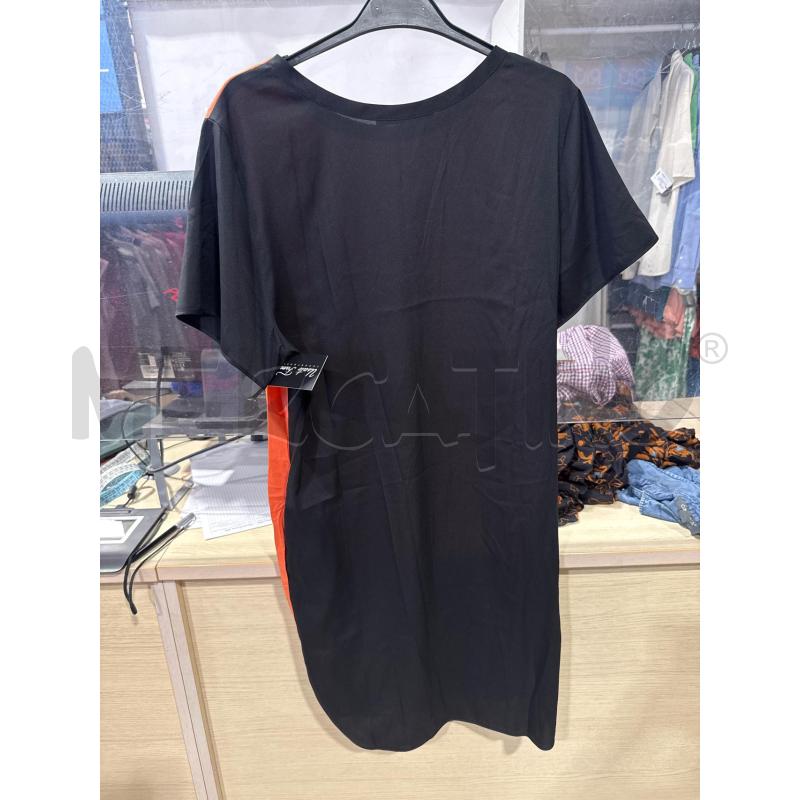 VESTITO DONNA LES COPAINS NERO ARANCIO  | Mercatino dell'Usato San giovanni teatino 2