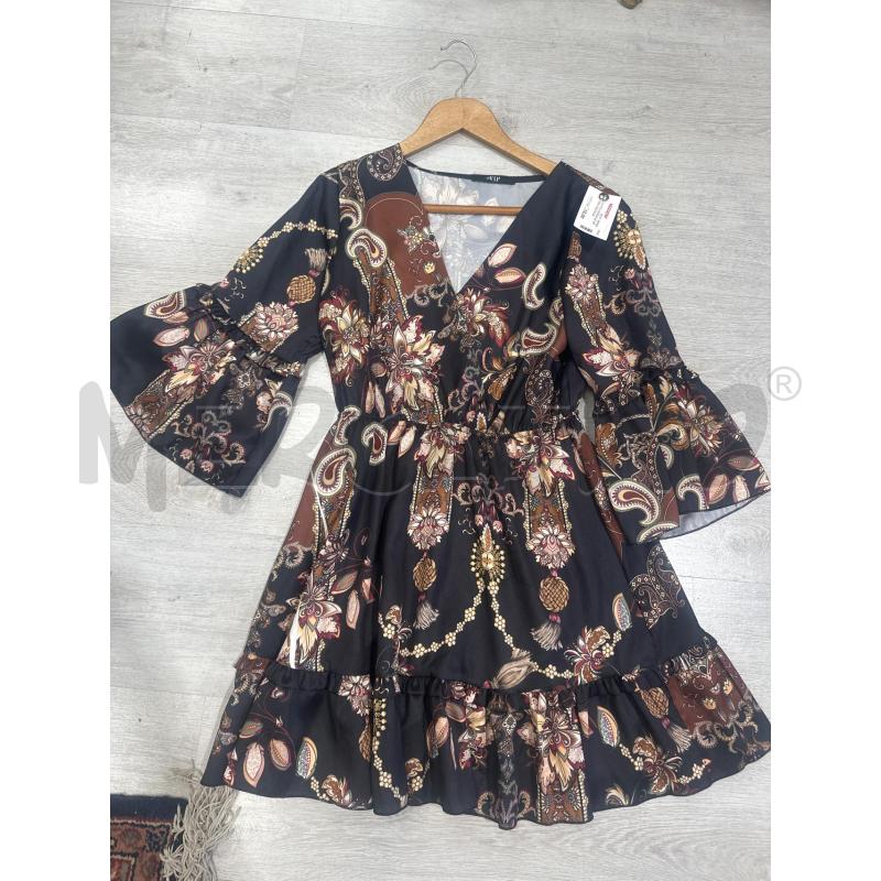 VESTITO DONNA LE VIP NERO FANTASIA  | Mercatino dell'Usato San giovanni teatino 1