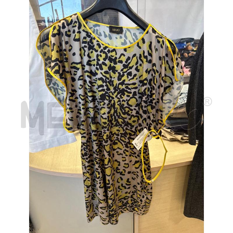 VESTITO DONNA LIU JO GIALLO LEOPARDATO | Mercatino dell'Usato San giovanni teatino 1