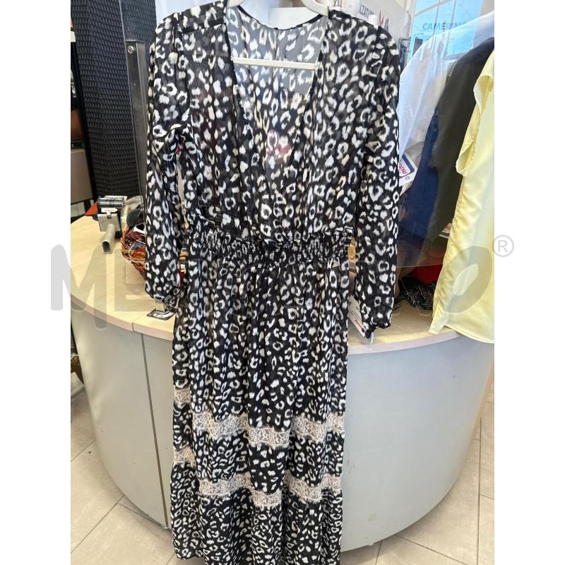 VESTITO DONNA LIU JO NERO LEOPARDATO  | Mercatino dell'Usato San giovanni teatino 1