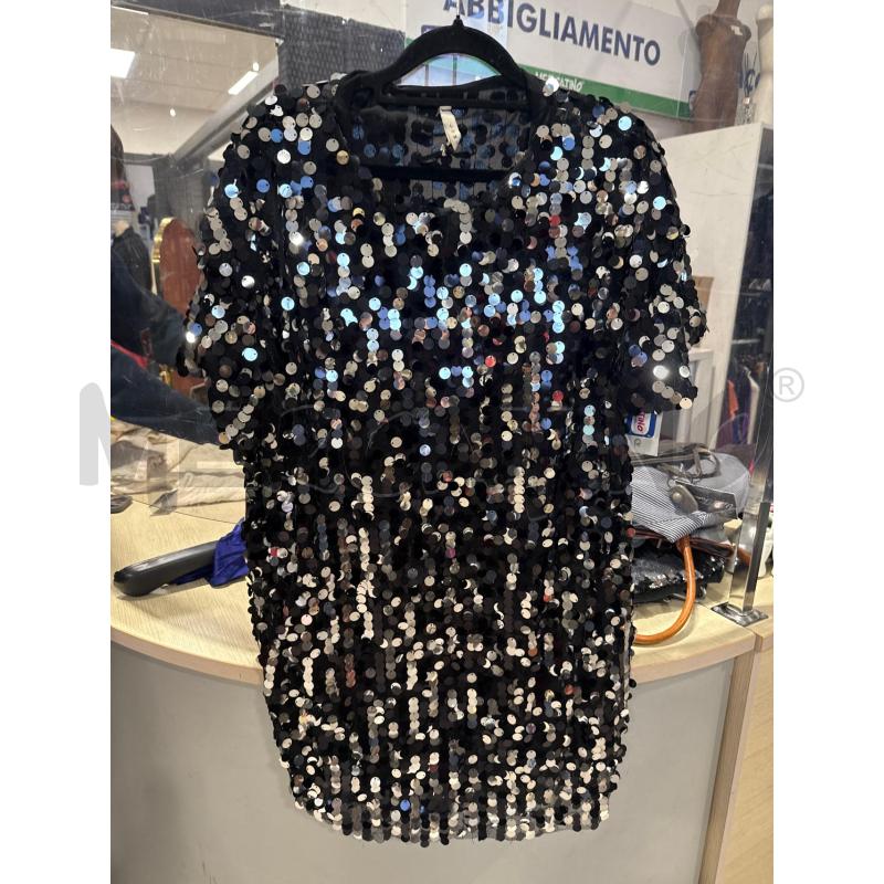 VESTITO DONNA LUMINA PALLETTES NERO  | Mercatino dell'Usato San giovanni teatino 1