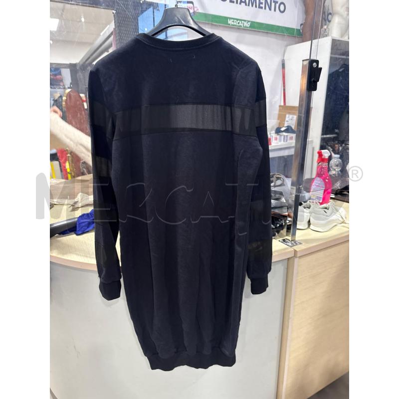 VESTITO DONNA MAISON Y PARIS NERA SCRITTA LOGO  | Mercatino dell'Usato San giovanni teatino 2
