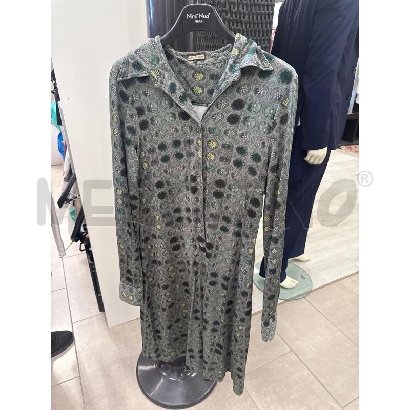 VESTITO DONNA MALIPARMI VERDE FANTASIA | Mercatino dell'Usato San giovanni teatino 1