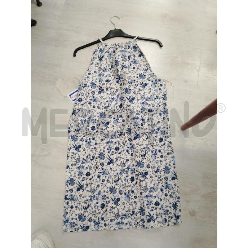 VESTITO DONNA MANGO BIANCO BLU FANTASIA | Mercatino dell'Usato San giovanni teatino 2