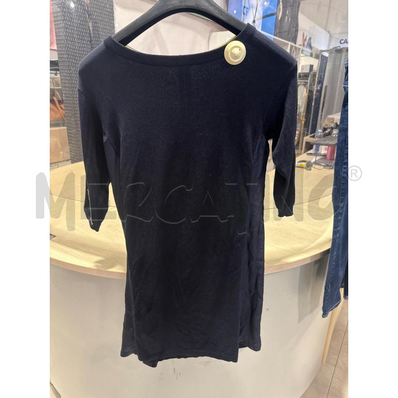 VESTITO DONNA MARELLA BLU GIALLO SETA  | Mercatino dell'Usato San giovanni teatino 2