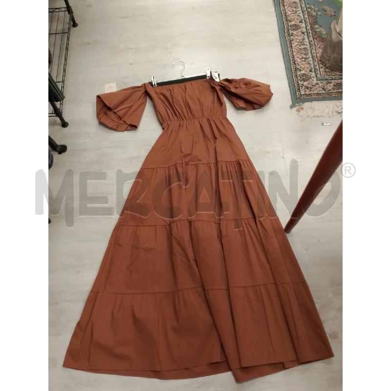 VESTITO DONNA MARRONE LUNGO | Mercatino dell'Usato San giovanni teatino 1