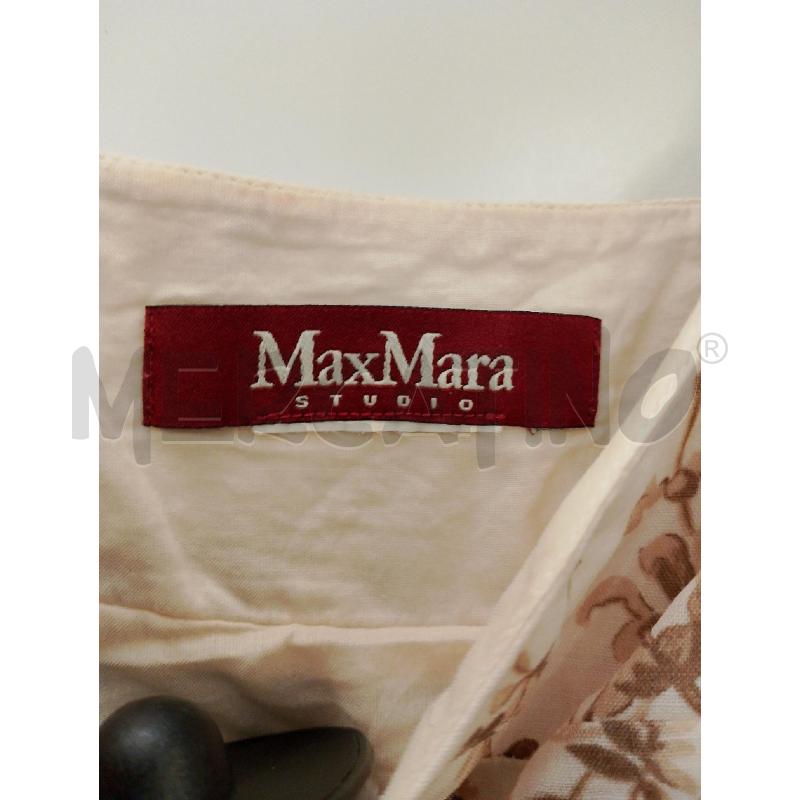 VESTITO DONNA MAX MARA BIANCO FIORI BLU | Mercatino dell'Usato San giovanni teatino 2
