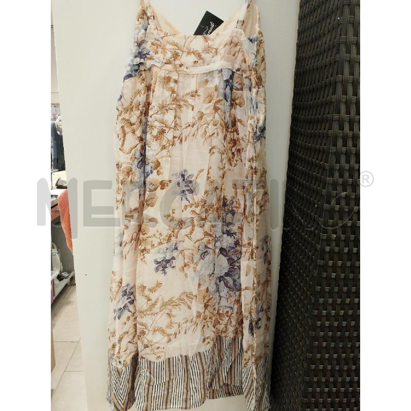 VESTITO DONNA MAX MARA BIANCO FIORI BLU | Mercatino dell'Usato San giovanni teatino 4