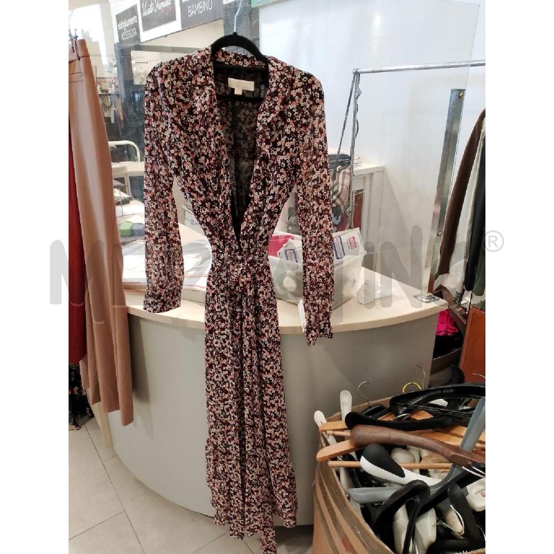 VESTITO DONNA MICHEAL KORS NERO FLOREALE  | Mercatino dell'Usato San giovanni teatino 1