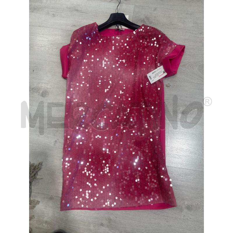 VESTITO DONNA MISS MISS FUCSIA PALLETTES  | Mercatino dell'Usato San giovanni teatino 1