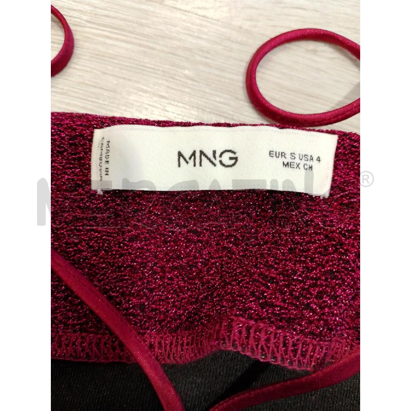 VESTITO DONNA MNG FUCSIA BRILLANTINI | Mercatino dell'Usato San giovanni teatino 3