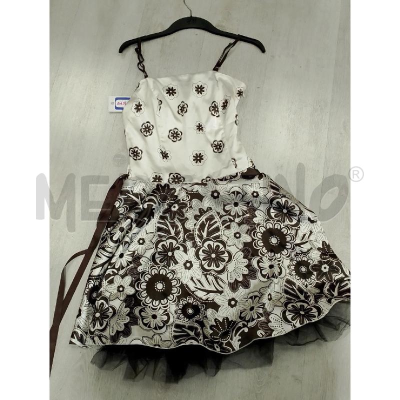VESTITO DONNA MOTIVI BIANCO MARRONE FANTASIA | Mercatino dell'Usato San giovanni teatino 1
