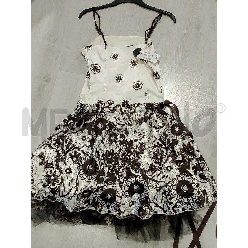 VESTITO DONNA MOTIVI BIANCO MARRONE FANTASIA | Mercatino dell'Usato San giovanni teatino 2