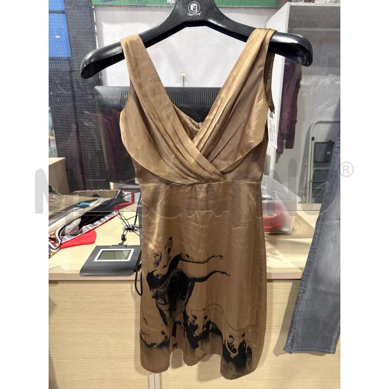 VESTITO DONNA NICE THINGS MARRONCINO LUCIDO | Mercatino dell'Usato San giovanni teatino 1