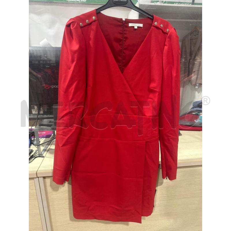 VESTITO DONNA PATRIZIA PEPE ROSSO | Mercatino dell'Usato San giovanni teatino 1