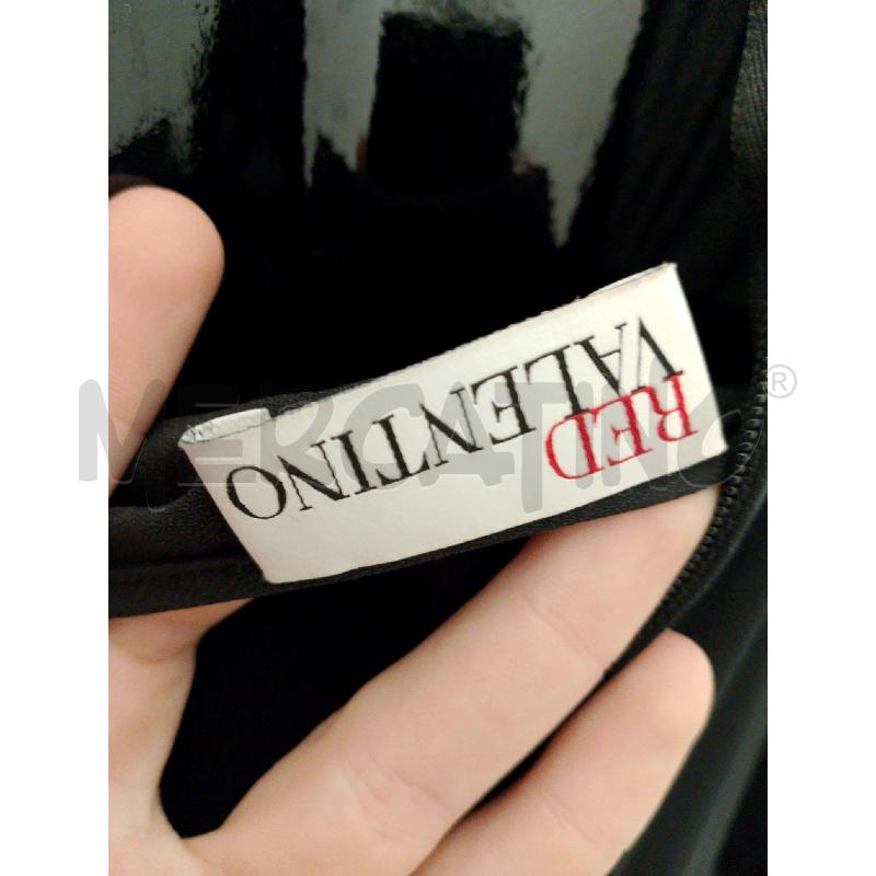 VESTITO DONNA RED VALENTINO NERO LACCI BIANCHI | Mercatino dell'Usato San giovanni teatino 3