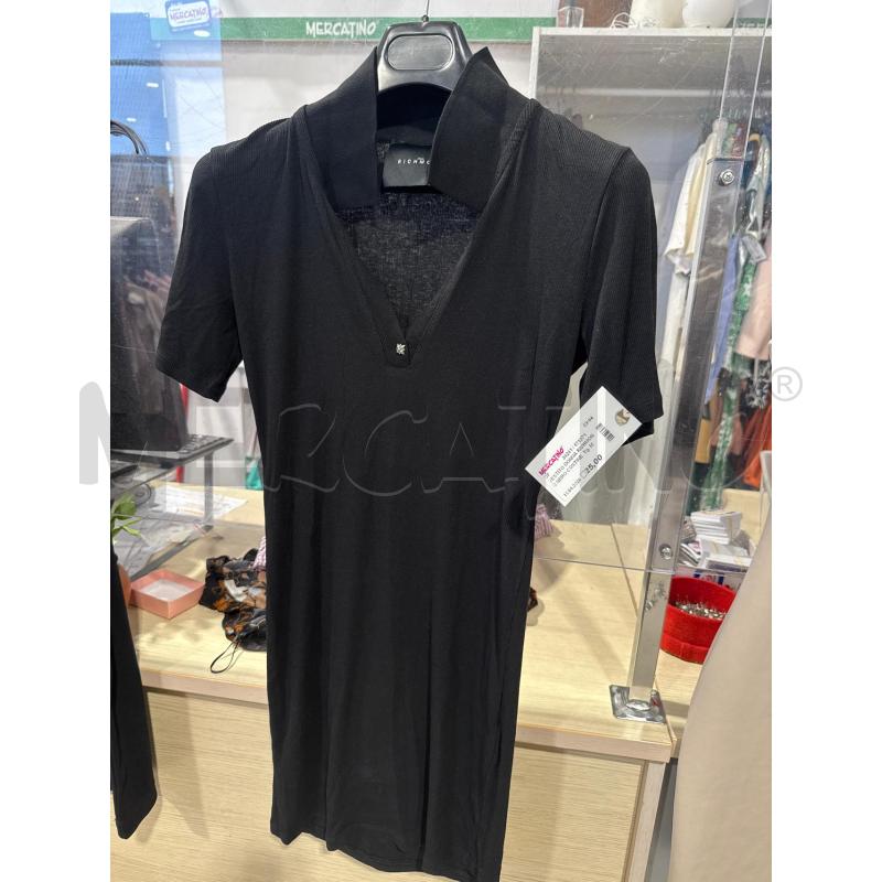 VESTITO DONNA RIVHMOND NERO COSTINE | Mercatino dell'Usato San giovanni teatino 1