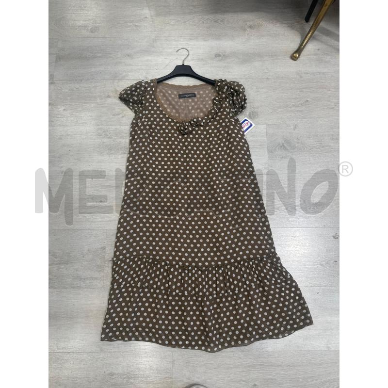 VESTITO DONNA SANDRO FERRONE MARRONE POIS  | Mercatino dell'Usato San giovanni teatino 1