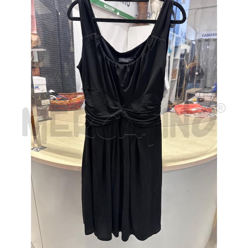 VESTITO DONNA SANDRO FERRONE NERO | Mercatino dell'Usato San giovanni teatino 1