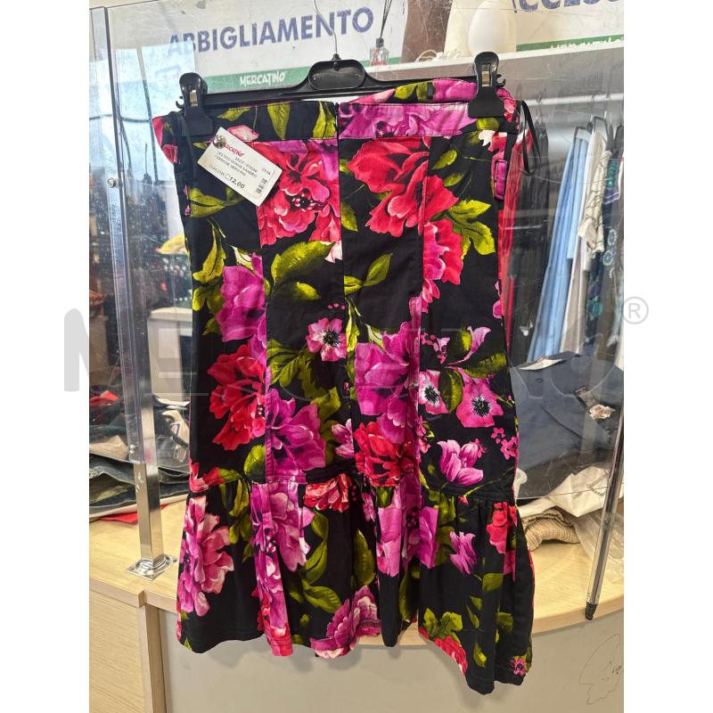 VESTITO DONNA SANDRO FERRONE NERO FIORI  | Mercatino dell'Usato San giovanni teatino 2