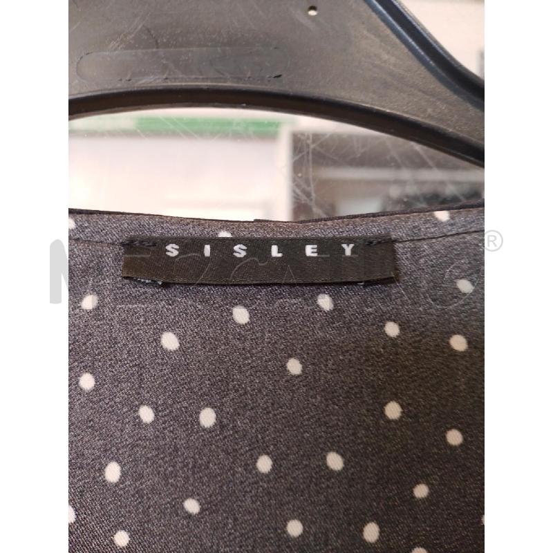 VESTITO DONNA SISLEY POIS NERI | Mercatino dell'Usato San giovanni teatino 2
