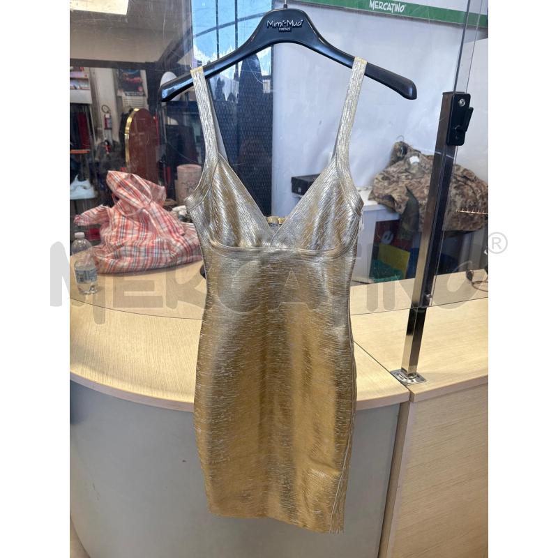 VESTITO DONNA SMARCHIATO DORATO | Mercatino dell'Usato San giovanni teatino 1